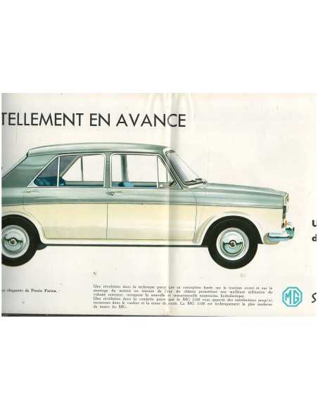 Brochure / Dépliant MG 1100 (Français) | MG08 |
