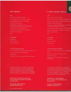 Brochure / Dépliant MGF 1995 - 1.8i Twin-cam (Français) | MG11 | 2
