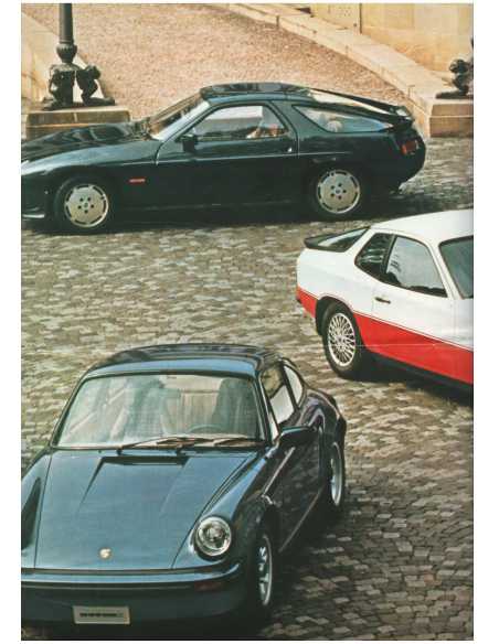 Brochure Porsche 924, 911 et 928 (Dépliant Poster) | Dépliant Porsche |