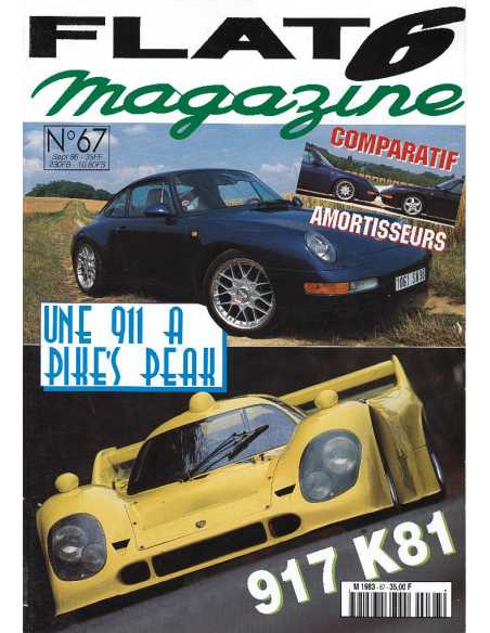 Flat 6 Magazine N°67 - Septembre 1996 | Flat6 N°67 |