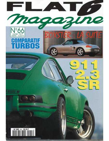 Flat 6 Magazine N°66 - Aout 1996 | Flat6 N°66 |