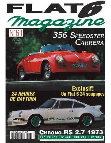 Flat 6 Magazine N°61 - Mars 1996 | Flat6 N°61 |
