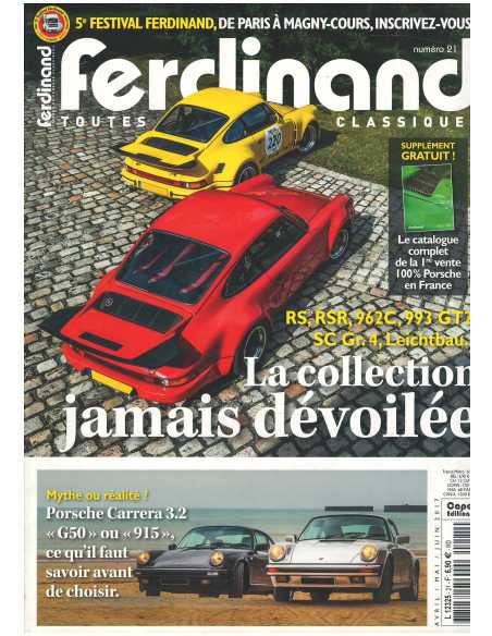 Magazine Ferdinand N°21 (RS, RSR, 962C, 993 GT2, SC Gr.4, Leichtbau,) | Ferdinand N°21 |