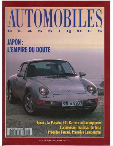 Automobiles Classiques N°59 - Essai Porsche 911 Carrera | AC59 |