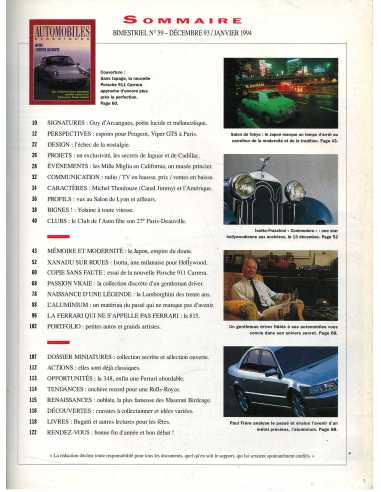 Automobiles Classiques N°59 - Essai Porsche 911 Carrera | AC59 |