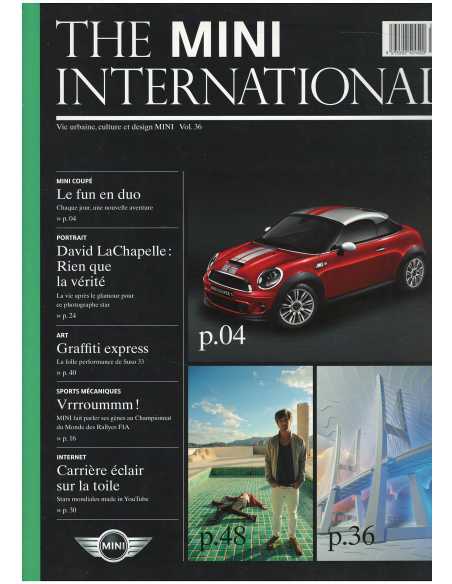 The MINI International Vol.36 Vie Urbaine, culture et design MINI | MINI International 36 |