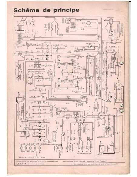 Mercedes 350 SEL - Schéma-Fiche Electrique (Français) 1975 | Fiche Technique Mercedes 350 SEL |