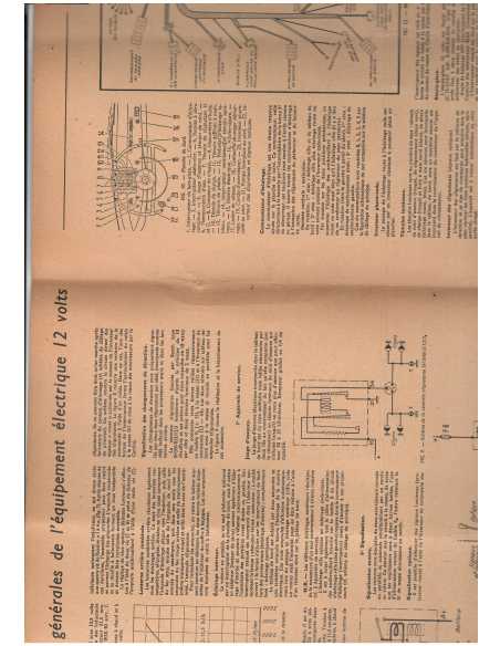 Mercedes Type 220 SEb - Schéma-Fiche Electrique (Français) 1966 | Fiche Technique Mercedes 220 SEb |