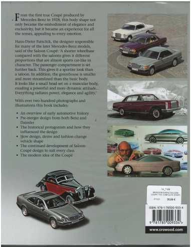 Mercedes-Benz Saloon Coupe, The Complete Story De Nik Greene Ed. Crowood | 9781785009334 |