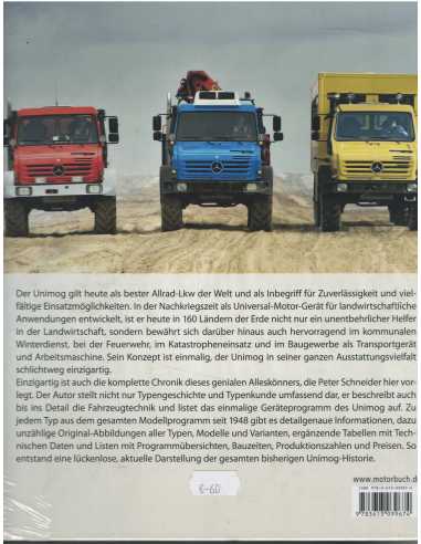 UNIMOG, Alle typen, alle modelle, alle daten seit 1946 De Peter Schneider Ed. Motorbuch | 9783613039674 |