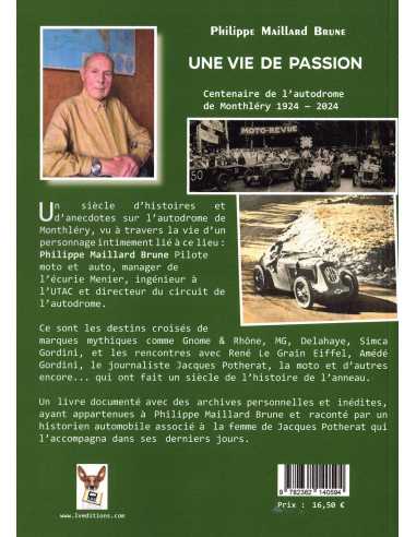 Philippe Maillard Brune, une vie de passion (Monthléry) De Pascal Pannetier Ed. le Voyageur | 9782362140594 |