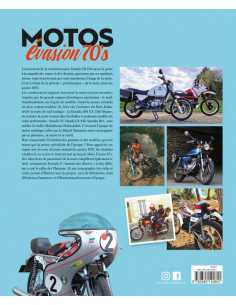 Motos Évasion 70’s, trails et routières des années 1970 De Manuel Le Roux Ed. SOPHIA | 9782385140601 | 2