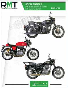 Revue technique ROYAL ENFIELD 500 B/C & 535 CONTINENTAL GT Ed. ETAI RMT 201 | 9791028308551 |