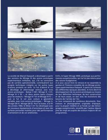 Prototypes expérimentaux Dassault 1960-1988 De Hervé BEAUMONT Ed. SOPHIA (2024) | 9782385140779 |