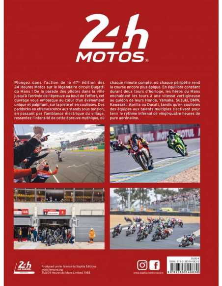 24 heures du Mans motos 2024 De David Dumain Ed. Sophia | 9782385140830 |