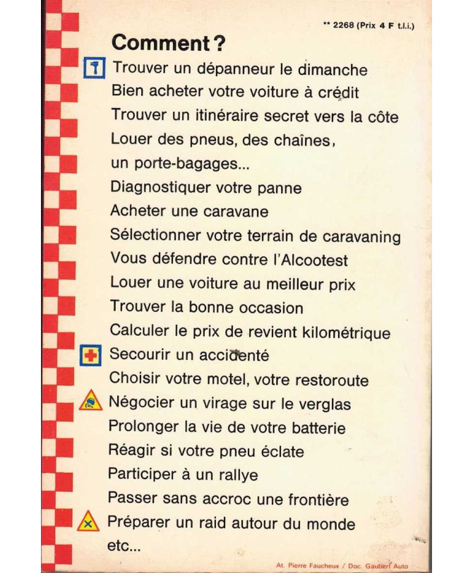 GUIDE DES AUTOMOBILISTES | GUIDE DES AUTOMOBILISTES |