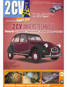 2cv Technique Tome 3 (Châssis, Direction, Suspension, Freins) | 2cv univers technique Tome 3 |