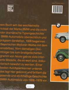 Alle BMW Automobile 1928-1978 | 9783879435845 | 2