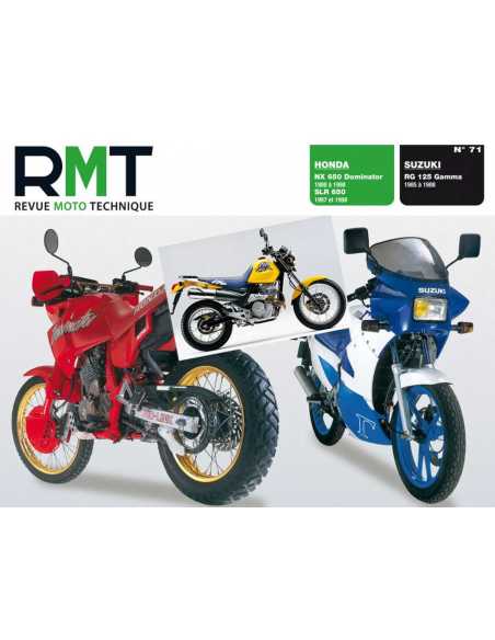 Revue Technique Moto HONDA NX 650 DOMINATOR (1988-1998) | RMT 071 |