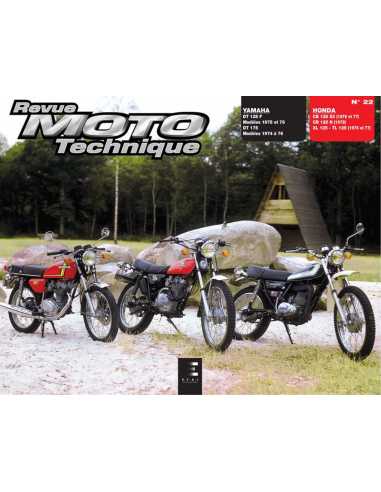 Revue Technique Moto YAMAHA DT 125 (1974-1976) | RMT 022 |
