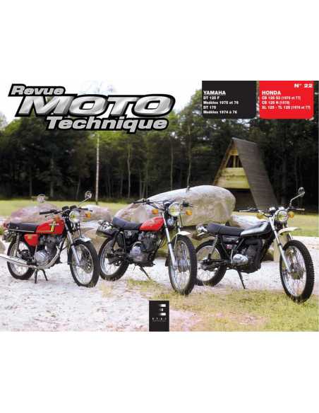 Revue Technique Moto YAMAHA DT 125 (1974-1976) | RMT 022 |