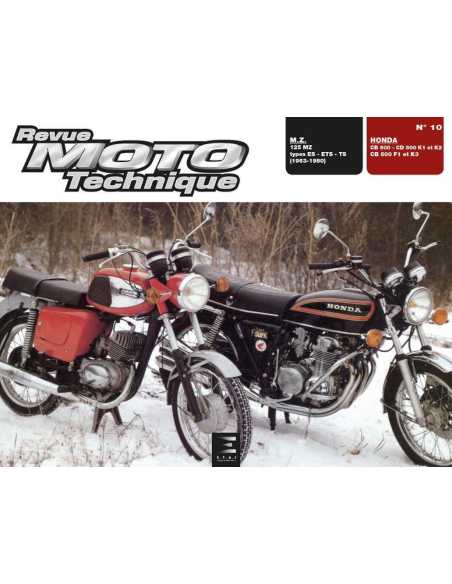 Revue Technique Honda CB 500 et 550 Four (1971 - 1978) | RMT 010 - Honda |