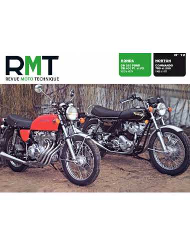 Revue Technique Moto Honda CB 350 FOUR et CB 400 (1973-1979) | RMT 012 |