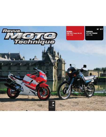 Revue Technique Moto YAMAHA XTZ 660 (1991-1998) | RMT 087 |