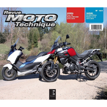 Revue Technique Moto HONDA FORZA 125 (2015-2016) | RMT 181 |