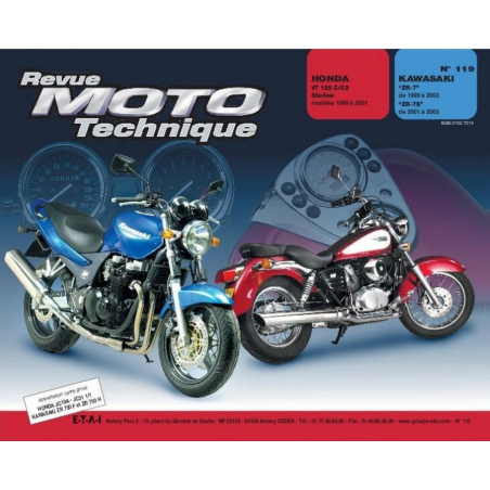 Revue Technique Moto KAWASAKI 700 ZR-7 (2001-2003) | RMT 119 |