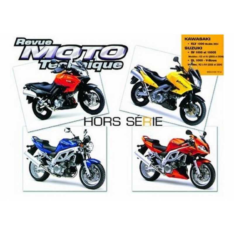 Revue Technique Moto KAWAZAKI KLV 1000 (2004) | RMT HS13 |