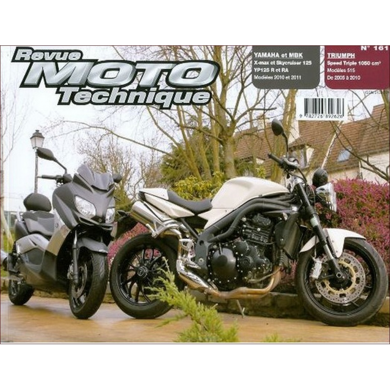 Revue Technique Moto MBK SKYCRUISER 125 (2010-2011) | RMT 161 |
