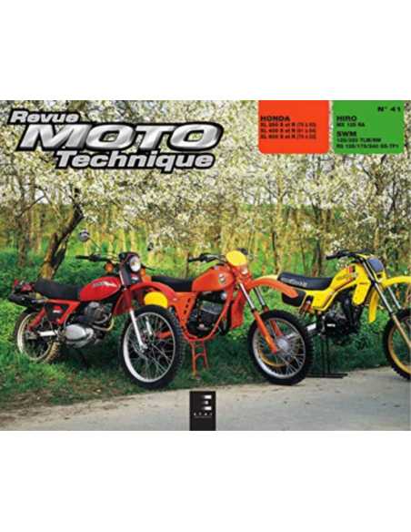 Revue Technique Moto Moteur HIRO MX 125 RA (1979) | RMT 041 -1 |
