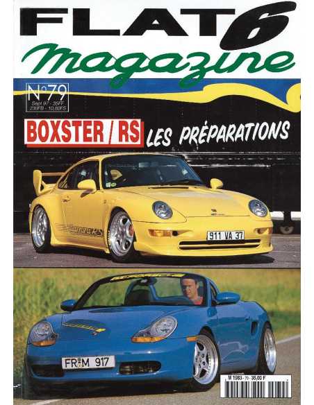 Flat 6 Magazine N°79 - Septembre 1997 Porsche Willy Brombacher | Flat6 N°79 |