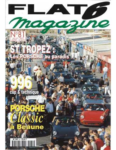 Flat 6 Magazine N°81 - Novembre 1997 Porsche 996 en piste | Flat6 N°81 |