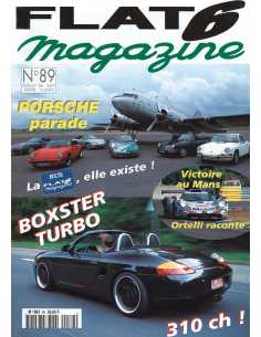 Flat 6 Magazine N°89 - Juillet 1998 Porsche Boxster 3L Gemballa | Flat6 N°89 |