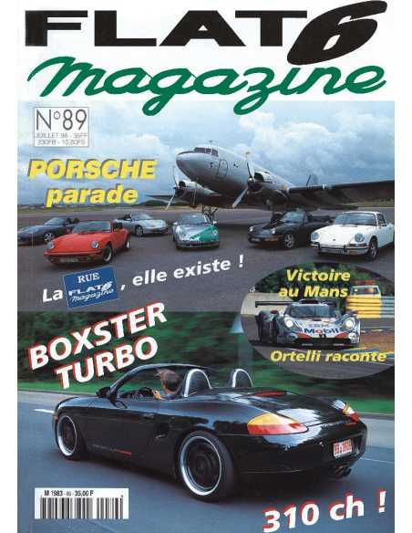 Flat 6 Magazine N°89 - Juillet 1998 Porsche Boxster 3L Gemballa | Flat6 N°89 |