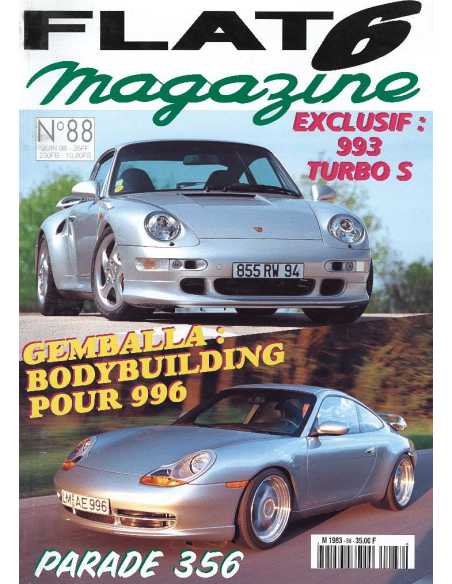 Flat 6 Magazine N°88 - Juin 1998 Course : Porsche GT1 Street Version | Flat6 N°88 |