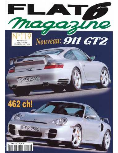 Flat 6 Magazine N°119 - Janvier 2001 Dossier: Porsche 993 RS | Flat6 N°119 |