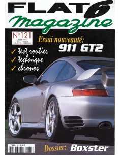 Flat 6 Magazine N°121 - Mars 2001 Dossier: Porsche Boxster | Flat6 N°121 |