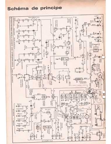 SCHEMA-FICHE AUTO-VOLT LADA 1500 BERLINE ° 340 12/1974 | Schema fiche  340 |