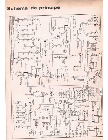 SCHEMA-FICHE AUTO-VOLT LADA 1500 BERLINE ° 340 12/1974 | Schema fiche  340 |