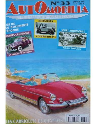 Magazine Automobilia N°33 - Janvier 1999 | Automobilia N°33 |