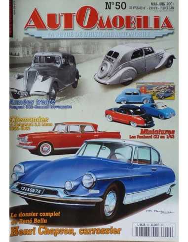 Magazine Automobilia N°50 - Mai/Juin 2001 | Automobilia N°50 |