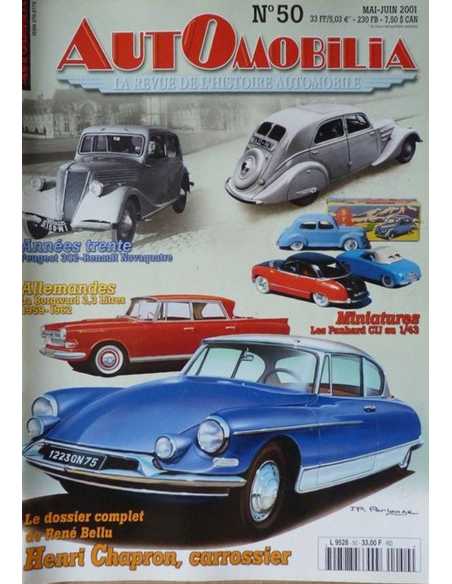 Magazine Automobilia N°50 - Mai/Juin 2001 | Automobilia N°50 |