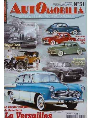 Magazine Automobilia N°51 - Juillet/Aout 2001 | Automobilia N°51 |