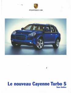 Catalogue PORSCHE CAYENNE (10/2005) Français | PORS227 - Ref: WVK 413 430 06 F/WW |