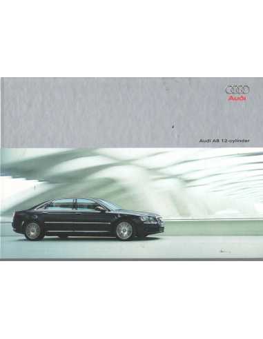 Brochure AUDI A8 12-Cylindre (Anglais) 2004 | AUDI99 |