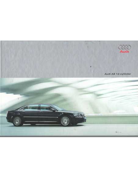 Brochure AUDI A8 12-Cylindre (Anglais) 2004 | AUDI99 |