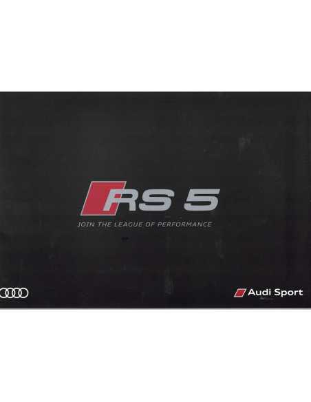 Brochure AUDI RS 5 Coupé (Anglais) 2017 | AUDI100 |